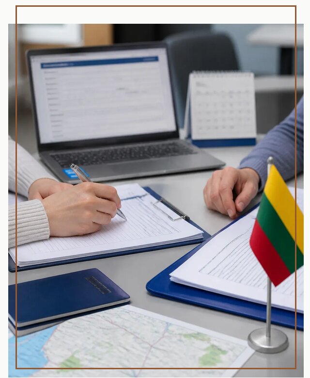Профессиональное оформление визы в Литву для поездки в Черногорске