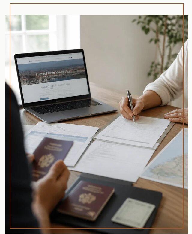 Оформление Digital Nomad и ВНЖ Португалии в Черногорске