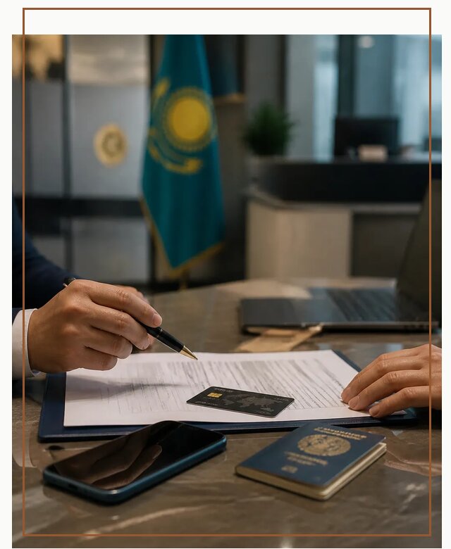Открытие счета и банковской карты в Казахстане в Черногорске